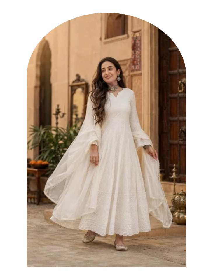 Chikankari Kurtis