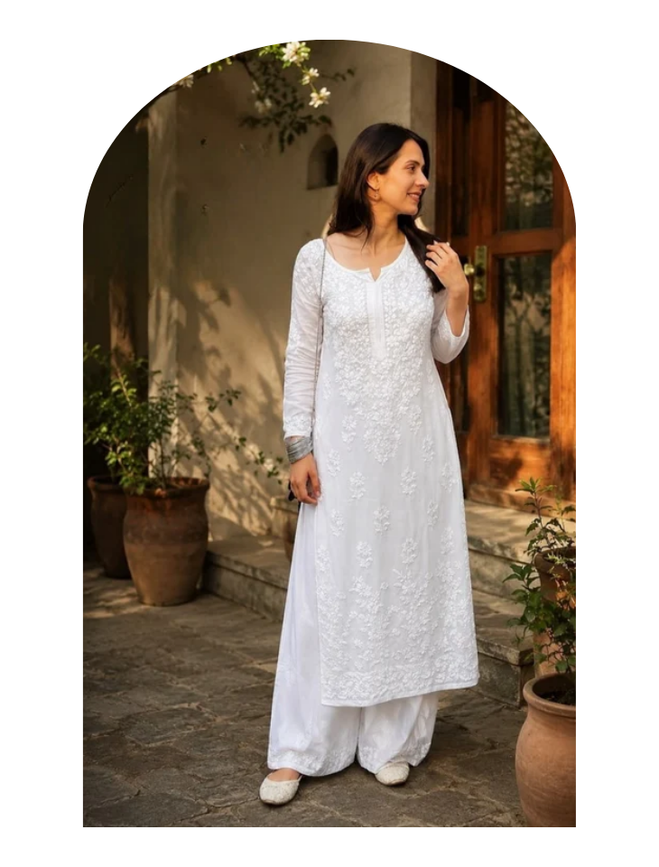 Chikankari Anarkali Sets